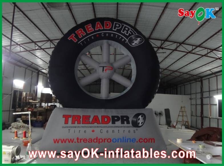 विज्ञापन के लिए लोगो प्रिंटिंग के साथ आकार कस्टम Inflatable उत्पाद टाइप करें