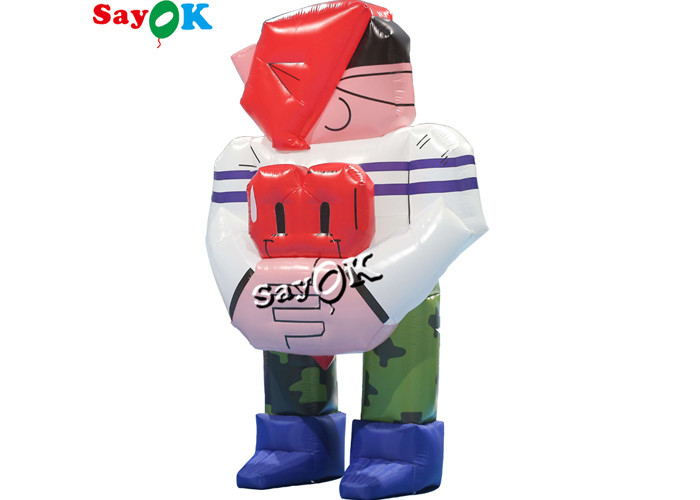 इनडोर और आउटडोर सजावट के लिए 4.5 मीटर विशाल inflatable विज्ञापन गुब्बारे