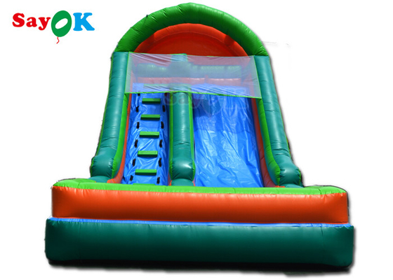 आउटडोर inflatable पानी स्लाइड्स वाणिज्यिक inflatable स्लाइड बच्चों के लिए विरोधी टूट