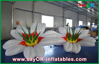 वेडिंग के लिए 1 9 0 टी नायलॉन रंग परिवर्तनीय Inflatable फूल प्रकाश सजावट