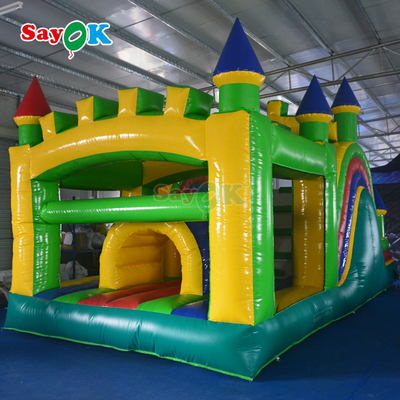 बड़े वाणिज्यिक inflatable उछाल घर आउटडोर inflatable उछाल महल खेल का मैदान उछाल और स्लाइड