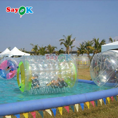 सियोक Inflatable पारदर्शी पीवीसी मानव हैमस्टर रोलिंग Zorb रोलर बॉल पानी चलना खेल गेंद पानी के खिलौनों के लिए