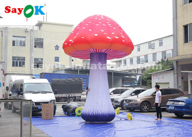 घटना या उत्सव Inflatable प्रकाश सजावट / 5 मीटर विशाल Inflatable मशरूम