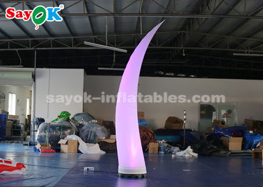 2.5 मीटर Inflatable टस्क प्रकाश सजावट 16 रंग बदलने रोशनी के साथ
