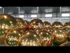 विशाल घुमावदार दर्पण गेंद लटकती मंच सजावट रंगीन