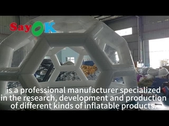 inflatable स्पष्ट बुलबुला तम्बू