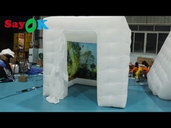 एलईडी लाइट inflatable टेंट inflatable मार्की टेंट बच्चों inflatable घन पार्टी नाइट क्लब टेंट