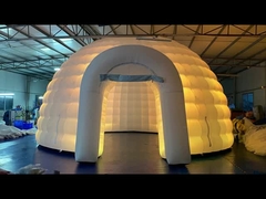 निःशुल्क 3 डी डिजाइन 8 मीटर 26 फीट बड़ा inflatable इग्लू गुंबद तम्बू