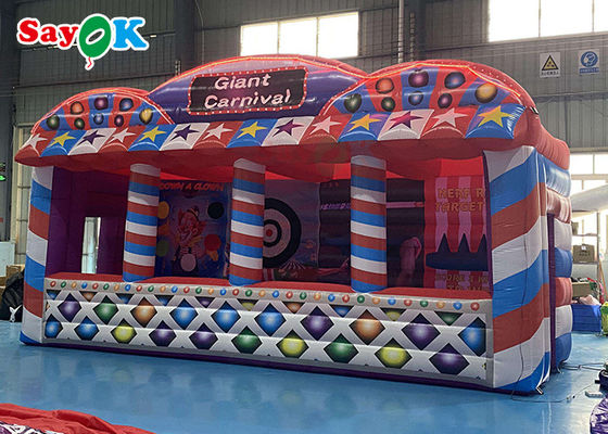 कस्टम inflatable तम्बू कार्निवल पार्टी वाणिज्यिक inflatable हवा तम्बू बच्चों के लिए ब्लास्ट अप खेल बूथ
