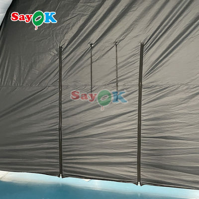 थोक inflatable शैल आकार स्टेज टेंट डबल सिलाई