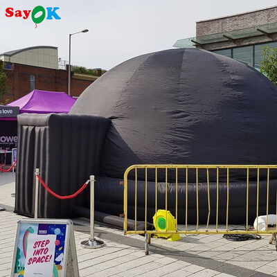 SAYOK पोर्टेबल inflatable Planetarium Dome Tent for Cinema Movie and Kids School Education with Air Blower and Floor Mat हवा उड़ानेवाला और फर्श मैट के साथ सिनेमा सिनेमा और बच्चों के लिए पोर्टेबल inflatable Planetarium Dome Tent स्कूल शिक्षा