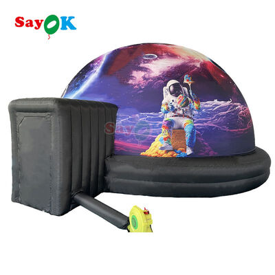 स्कूल के लिए पोर्टेबल inflatable Planetarium Dome Blackout Professional Projection Tent