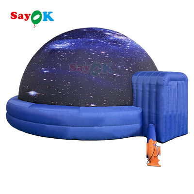 स्कूल के लिए पोर्टेबल inflatable Planetarium Dome Blackout Professional Projection Tent