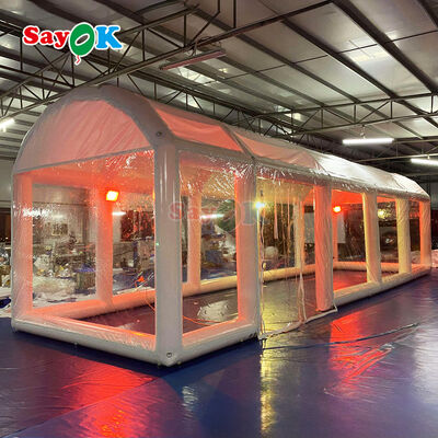 आउटडोर आयोजनों के लिए जलरोधक वायुरोधी लौ प्रतिरोधी पीवीसी inflatable पूल टेंट