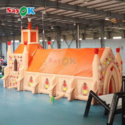 आउटडोर शादी के लिए अनुकूलित पोर्टेबल inflatable चर्च तम्बू - लौ retardant & यूवी प्रतिरोधी