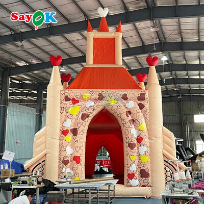 आउटडोर शादी के लिए अनुकूलित पोर्टेबल inflatable चर्च तम्बू - लौ retardant & यूवी प्रतिरोधी