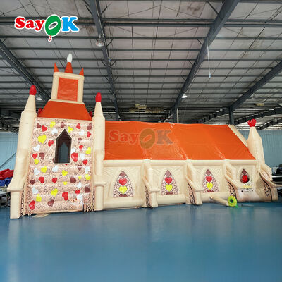 आउटडोर शादी के लिए अनुकूलित पोर्टेबल inflatable चर्च तम्बू - लौ retardant & यूवी प्रतिरोधी