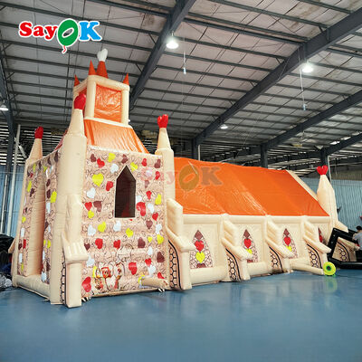 आउटडोर शादी के लिए अनुकूलित पोर्टेबल inflatable चर्च तम्बू - लौ retardant & यूवी प्रतिरोधी