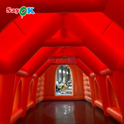 आउटडोर शादी के लिए अनुकूलित पोर्टेबल inflatable चर्च तम्बू - लौ retardant & यूवी प्रतिरोधी