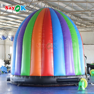 Flame-Retardant UV Resistant Portable Inflatable Disco Dome Tent for Outdoor Events and Parties