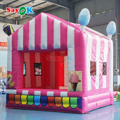 कस्टम पोर्टेबल inflatable पॉपकॉर्न स्टैंड बूथ एयर टेंट के साथ टिकाऊ 0.4 मिमी पीवीसी टारपॉलिन और यूवी प्रतिरोध आउटडोर घटनाओं के लिए