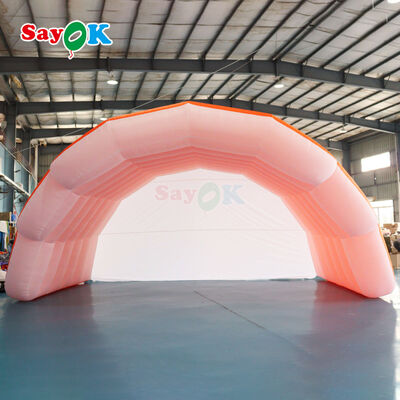 आउटडोर प्रदर्शन कार्यक्रमों और संगीत समारोहों के लिए कस्टम inflatable स्टेज कवर टेंट