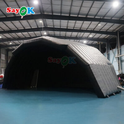 आउटडोर प्रदर्शन कार्यक्रमों के लिए कस्टम पीवीसी inflatable मंच आश्रय तम्बू