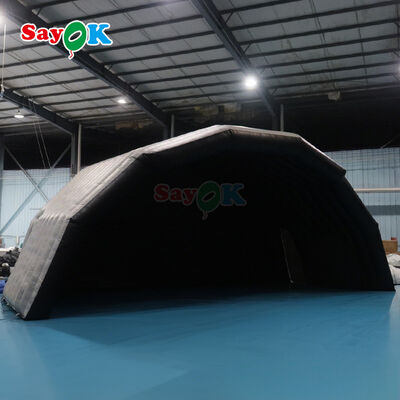 आउटडोर प्रदर्शन कार्यक्रमों के लिए कस्टम पीवीसी inflatable मंच आश्रय तम्बू