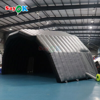 Durable 0.4mm PVC Inflatable Stage Cover Tent Weather-Resistant for Outdoor Events with Customizable Size