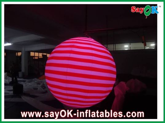 एलईडी प्रकाश Inflatable प्रकाश सजावट लटका सीई / उल ब्लोअर लटका