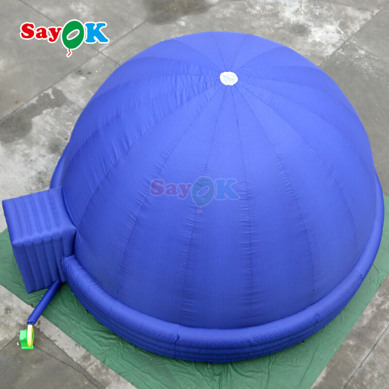 पोर्टेबल inflatable Planetarium Dome पूरी तरह से blackout प्रोजेक्शन टेंट स्कूल के लिए 7m Dia