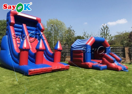 वाणिज्यिक Inflatable Bouncy Slides Custom Kids Inflatable Bounce House नीला और बैंगनी Inflatable Jumping Bouncer वाणिज्यिक Inflatable Bouncy Slides Custom Kids Inflatable Bounce House नीला और बैंगनी Inflatable Jumping Bouncer
